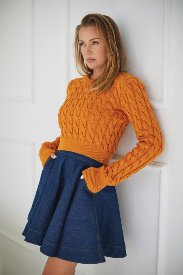 sweater lana mustard 1