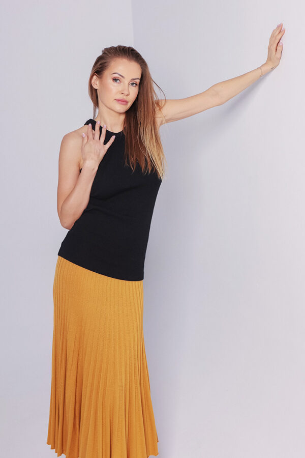 skirt bianca mustard 3