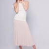 skirt bianca pink beige 1