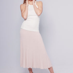 ANJA skirt pink beige