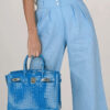 pants linen blue 1