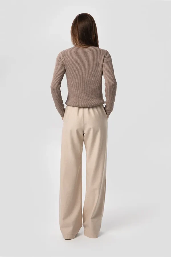 Szerokie spodnie na gumce