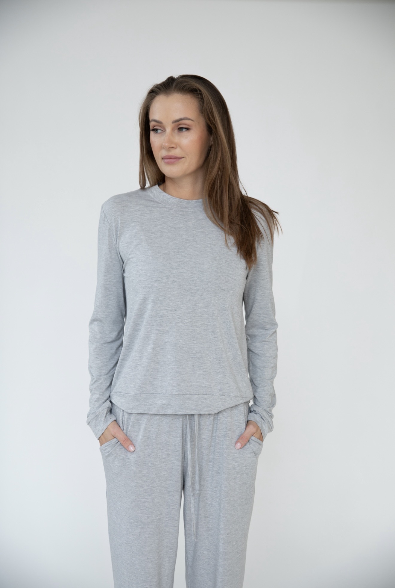 Longsleeve BAMBOO szary