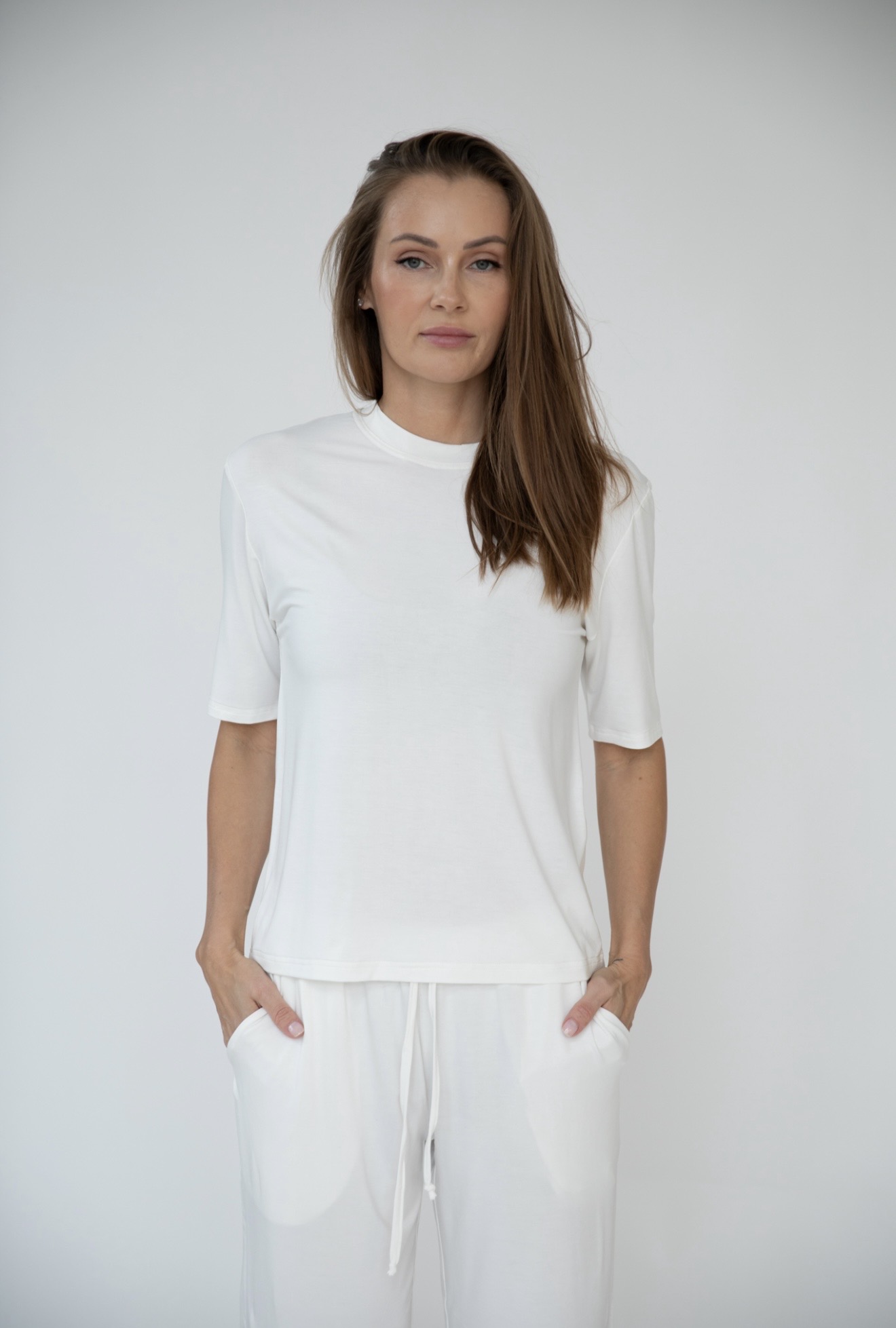 T-shirt BAMBOO biały