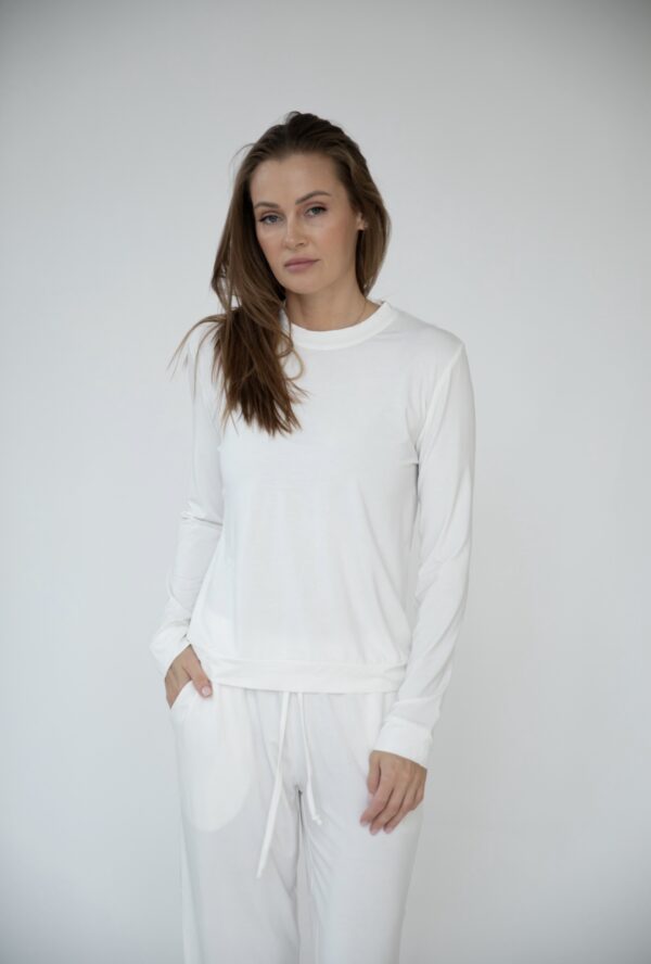 Longsleeve BAMBOO biały