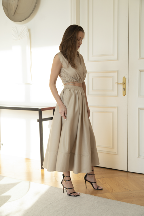 Beżowa LILI SKIRT
